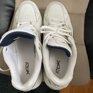 Reebok White and Black Men's Sneakers